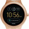 Fossil Fossil Women'S Gen 3 Venture Stainless Steel Touchscreen Smartwatch, Color: Rose Gold (Model: Ftw6008) New