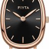 FIYTA Fiyta Women'S Cocoa Series Classic Watch, 2-Hand Quartz, 21Mm Oval, 3Atm, Ladies Watches Elegant Gift For Women And Loved Ones New