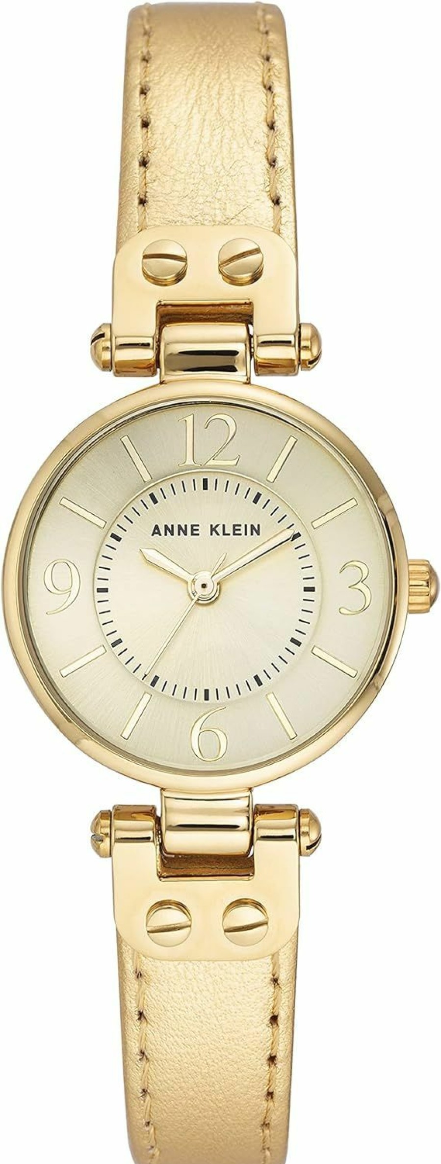 Anne Klein Anne Klein Women'S Leather Strap Watch New