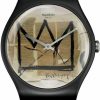 Swatch Swatch Untitled By Jean-Michel Basquiat Quartz Watch Hot