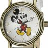 DISNEY Disney Mickey Mouse Adult Vintage Articulating Hands Analog Quartz Watch Clearance