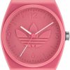 adidas Adidas Pink Resin Strap Watch (Model: Aost220362I) Hot