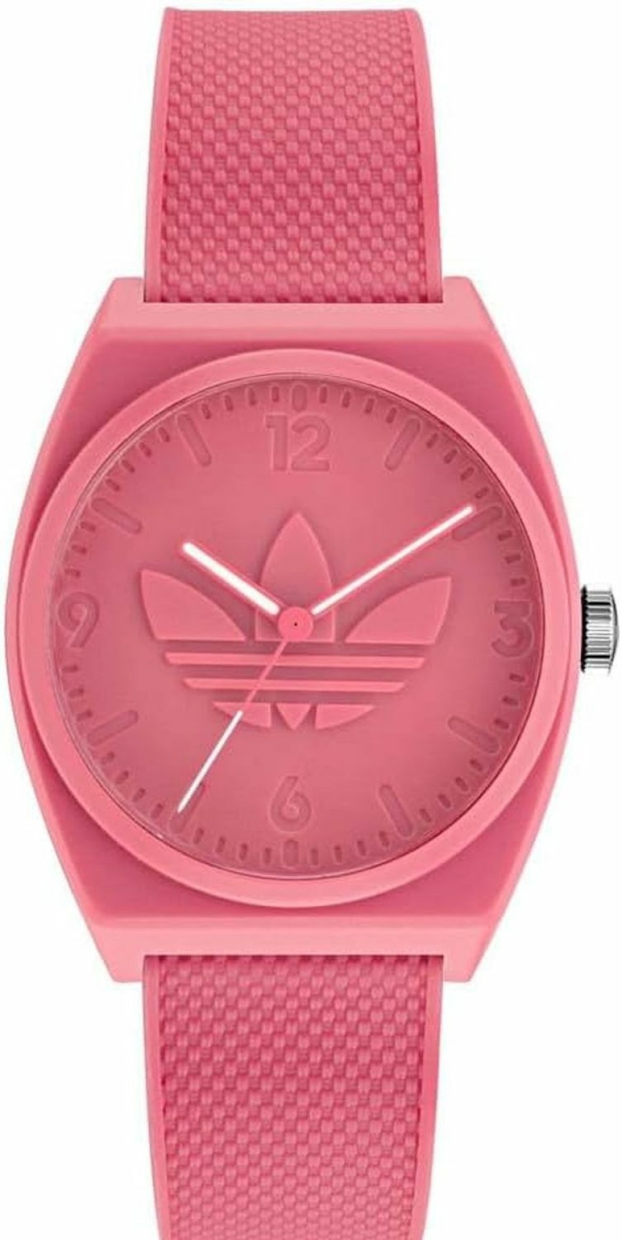 adidas Adidas Pink Resin Strap Watch (Model: Aost220362I) Hot