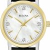 Bulova Bulova Classic Quartz Ladies Watch, Stainless Steel Diamond Wholesale