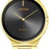 Citizen Citizen Uni Eco-Drive Modern Stiletto Watch In Stainless Steel Hot