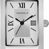 Caravelle designed by Bulova Caravelle By Bulova Ladies' Dress 3-Hand Quartz Watch, Rectangle Case, Roman Numeral Online