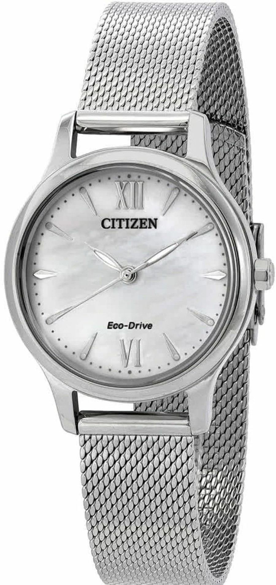 Citizen Citizen Eco-Drive White Dial Ladies Watch Em0899-81A Best