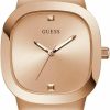 GUESS Guess Women'S 32Mm Watch - Gold Tone Bracelet Champagne Dial Gold Tone Case Hot