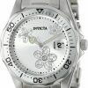 Invicta Invicta Women'S 12506 Pro Diver Silver Dial Crystal Accented Stainless Steel Watch Clearance