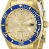 Invicta Invicta Women'S Pro Diver Quartz Watch With Stainless Steel Strap, Gold, Two Tone, 20 (Model: 30481, 30485) Wholesale