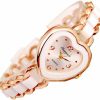 ZIMI Zimi Elegant Heart Shape Ladies Girls Women'S Watch Dress Casual Metal Bracelet Rose Gold Wrist Watches For Women Hot