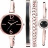 Anne Klein Anne Klein Women'S Bangle Watch And Premium Crystal Accented Bracelet Set Clearance