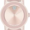 Movado Movado Women'S Bold Blush Ceramic Steel Case And Link Bracelet, Blush Wholesale