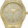 JBW Jbw Luxury Women'S Cristal 0.12 Carat Diamond Wrist Watch With Stainless Steel Link Bracelet Wholesale