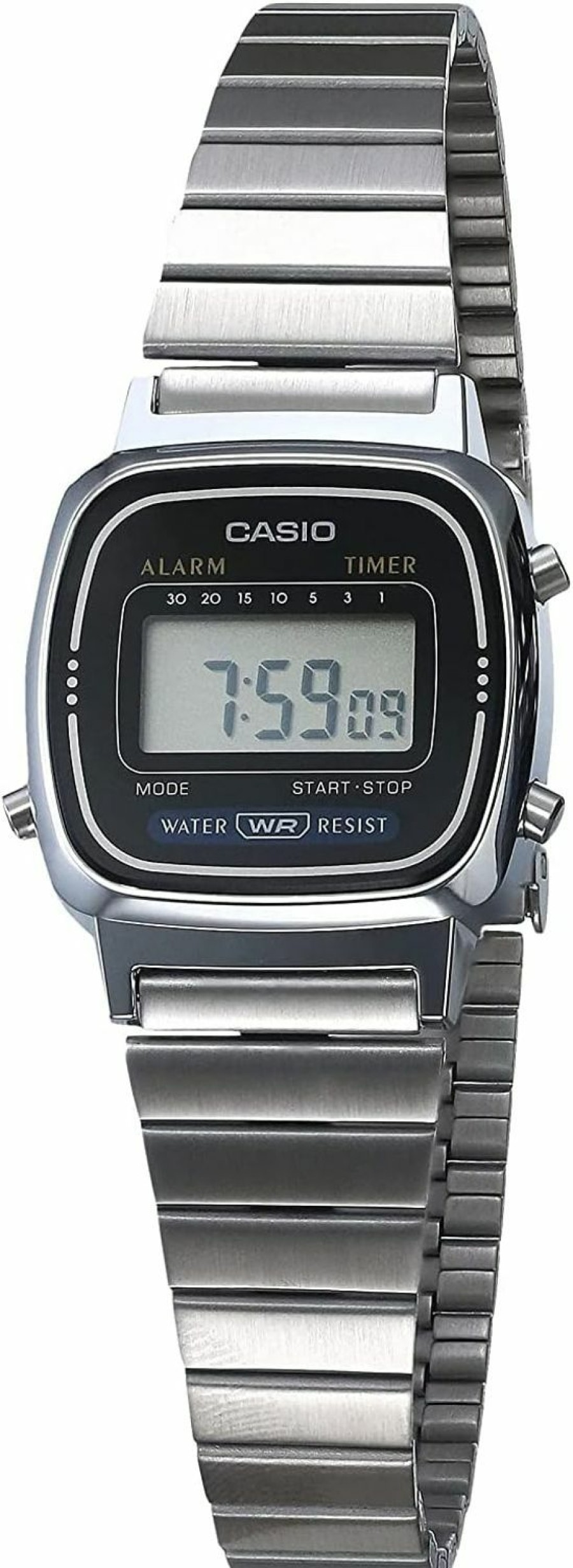 Casio Casio Women'S La670Wa-1 Daily Alarm Digital Watch Wholesale