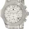 CHARLES-HUBERT PARIS Charles-Hubert, Paris Women'S 6782-W Premium Collection Stainless Steel Chronograph Watch Clearance