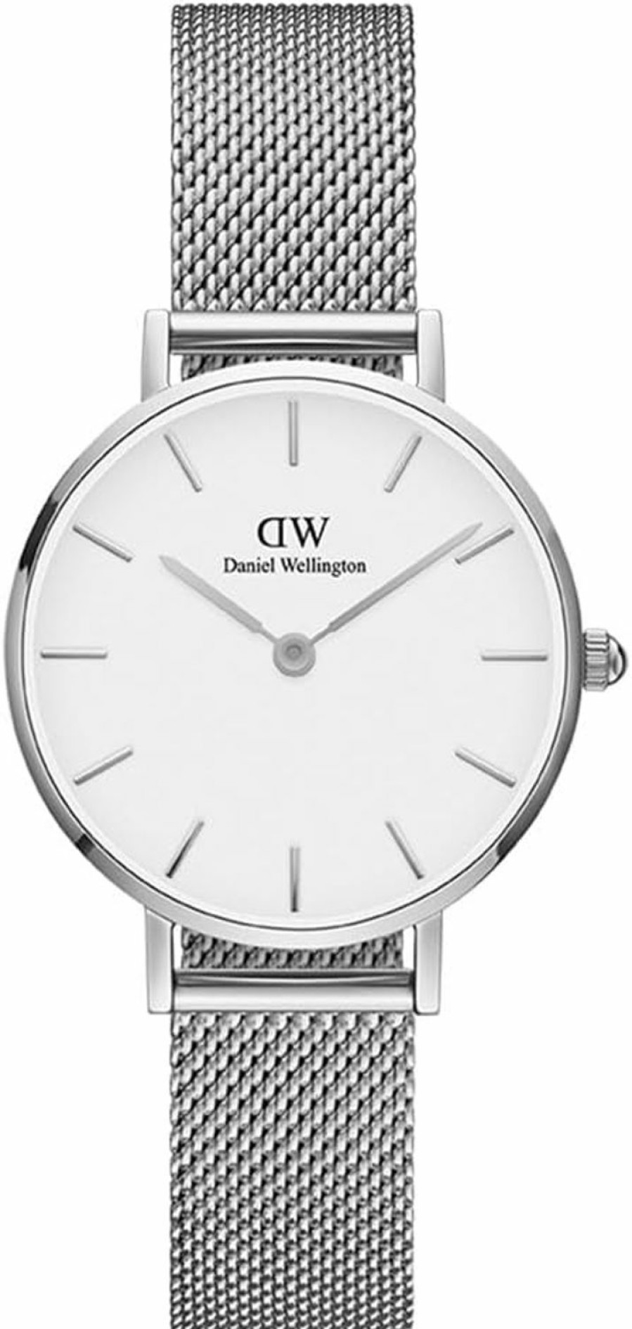 Daniel Wellington Daniel Wellington Petite Sterling Watch, Silver Mesh Bracelet Online