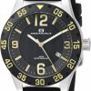 Oceanaut Oceanaut Women'S Oc2810 Aqua One Analog Display Quartz Black Watch New