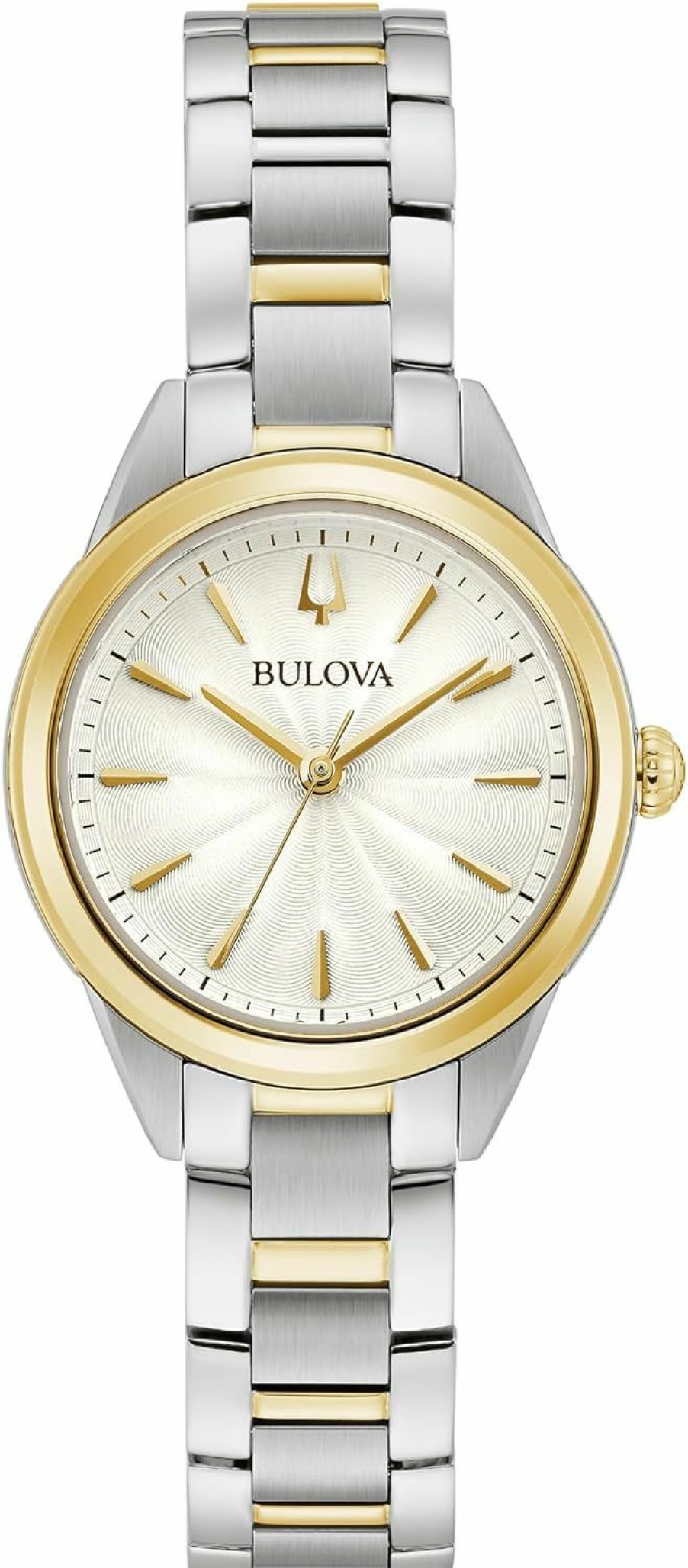 Bulova Bulova Ladies Classic Sutton Two-Tone Stainless Steel Bracelet Watch | 28Mm | 98L277 Hot