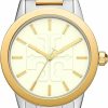 Tory Burch Tory Burch Gigi Stainless Steel Watch Two-Tone Silver/Gold One Size Online