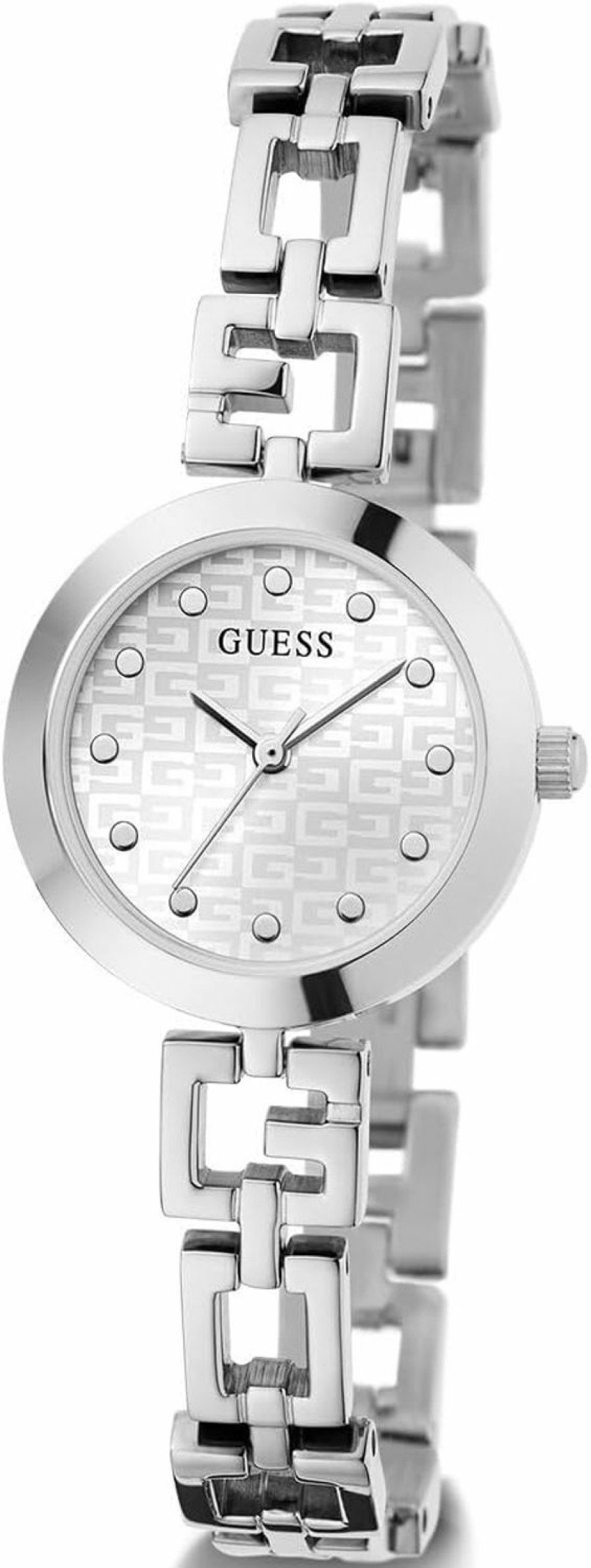 GUESS Guess Women'S 26Mm Watch - Two-Tone G-Link Silver Dial Silver Case Clearance