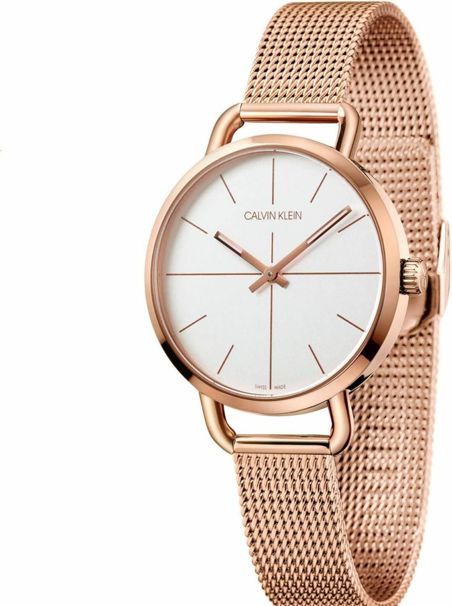 Calvin Klein Calvin Klein Women'S K7B23626 Even 36Mm Quartz Watch New