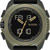 NIXON Nixon Ripley A1267 - Analog And Digital Watch For Men - Expedition And Adventure Sport Watch - Men'S Fashion Watch - 47Mm Watch Face, 23Mm Pu Band Best