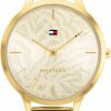 Tommy Hilfiger Tommy Hilfiger Women'S Quartz Stainless Steel And Mesh Bracelet Watch, Color: Light Champagne (Model: 1782494) Wholesale