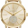 Michael Kors Michael Kors Portia Watch For Women, Quartz Movement With Stainless Steel Or Leather Strap Best