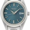 SEIKO Seiko Women'S Blue Dial Silver Stainless Steel Band Japanese Quartz Watch - Sur531 Best