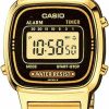 Casio Casio Women'S Vintage La670Wga-1Df Daily Alarm Digital Gold-Tone Watch Wholesale