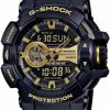 Casio Casio G-Shock Ga-400Gb Garish Series Watches - Black/Gold / One Size Online