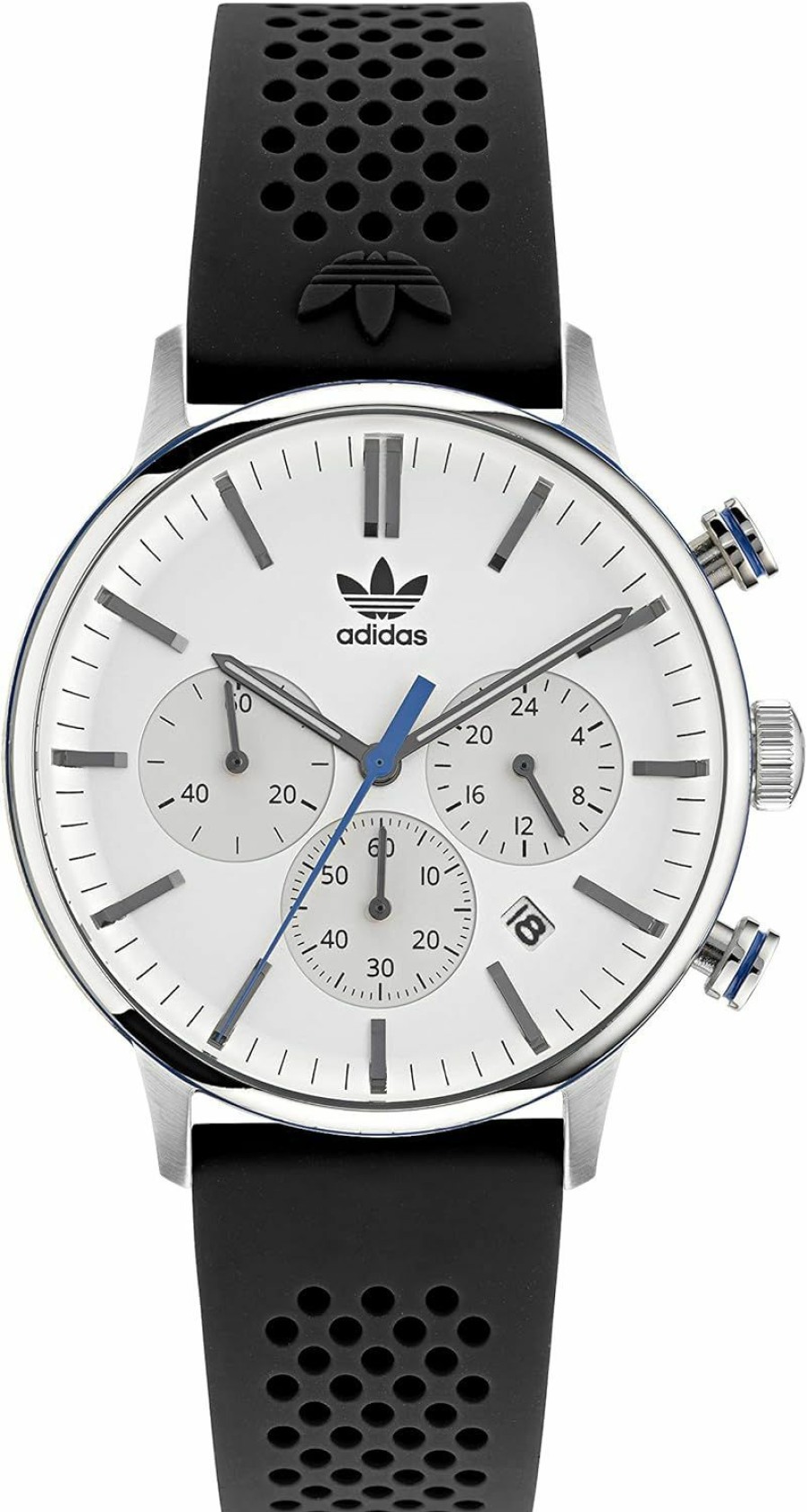 adidas Adidas Black Silicone Strap Watch (Model: Aosy220142I) Hot