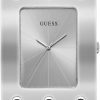 GUESS Guess Watches Ladies Heavy Metal Womens Analog Quartz Watch With Stainless Steel Bracelet W1274L1 Clearance