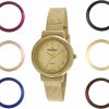 Peugeot Peugeot Women'S Seven Bezel Mesh Bracelet Gift Set Watch Best