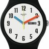 Swatch Swatch Elementary Uni Watch Black(Model: So29B705) Wholesale