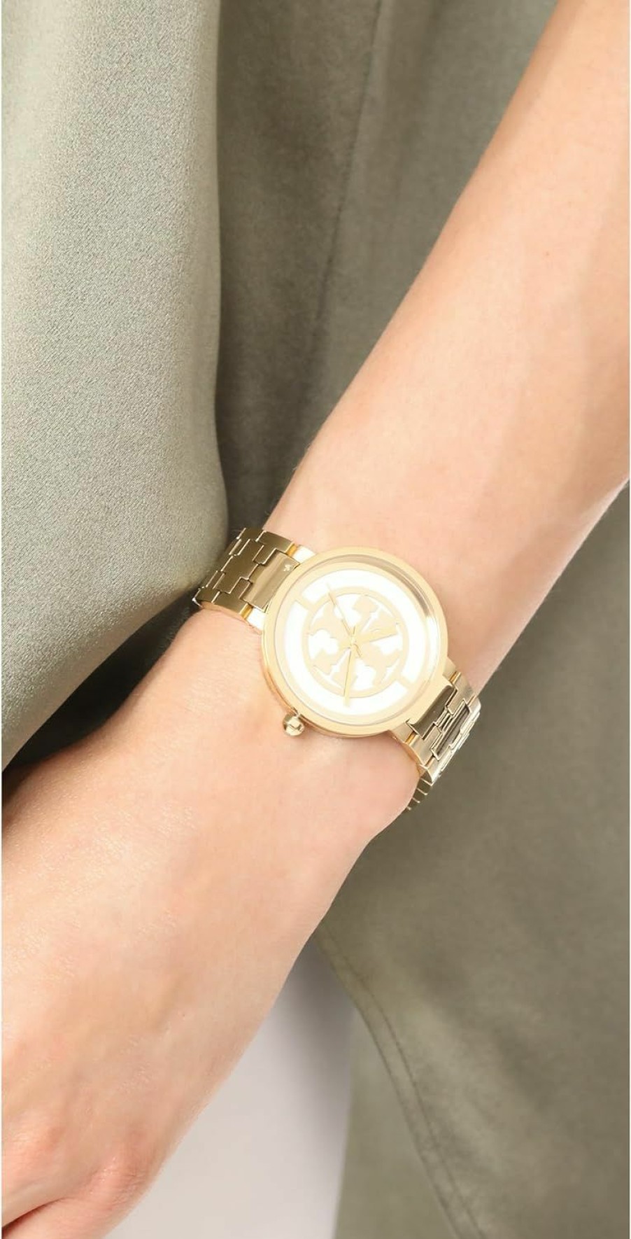 Tory Burch Tory Burch Women'S The Reva Watch, Gold/Ivory, One Size Wholesale