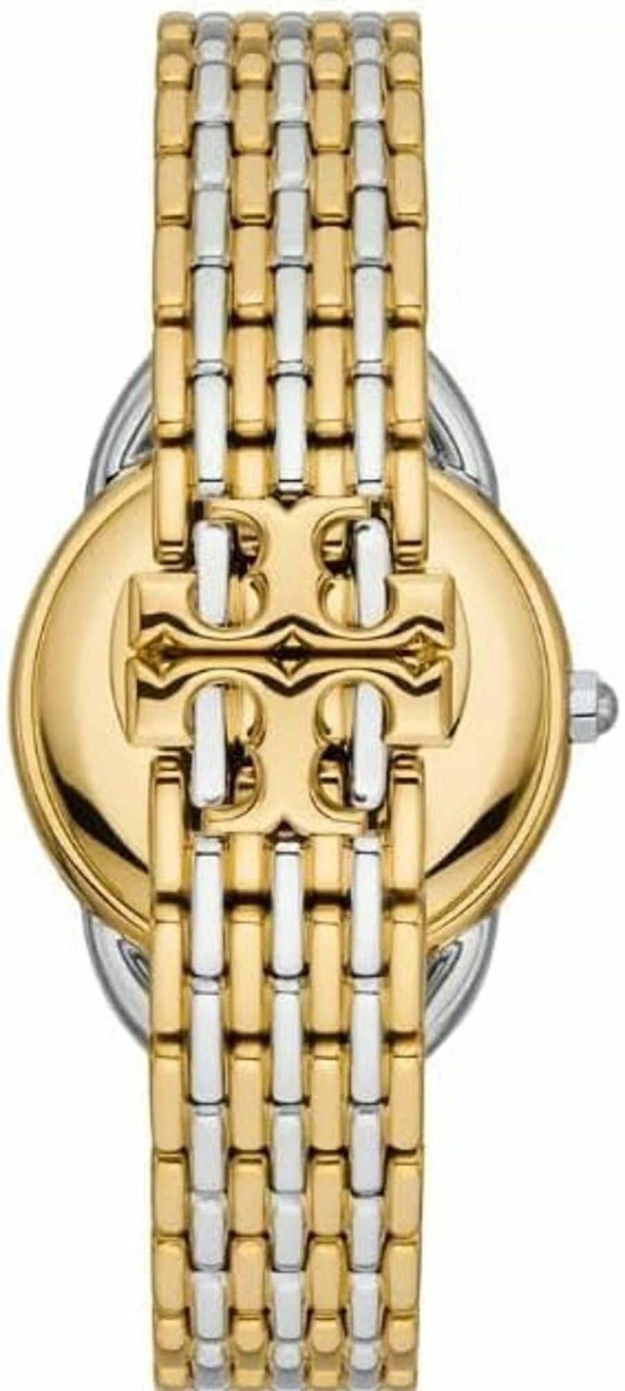 Tory Burch Tory Burch Women'S Ravello Two Tone Stainless Steel Bracelet Watch 32Mm Tbw7214 Hot