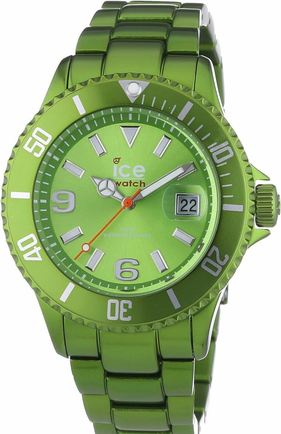 ICE-WATCH Ice Watch Alu Metallic Green Dial Metallic Green Ip Stainless Steel Wholesale