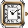 Sekonda Sekonda Monica Ladies 20Mm Quartz Watch In White With Analogue Display, And Brown Leather Strap 40294 Best