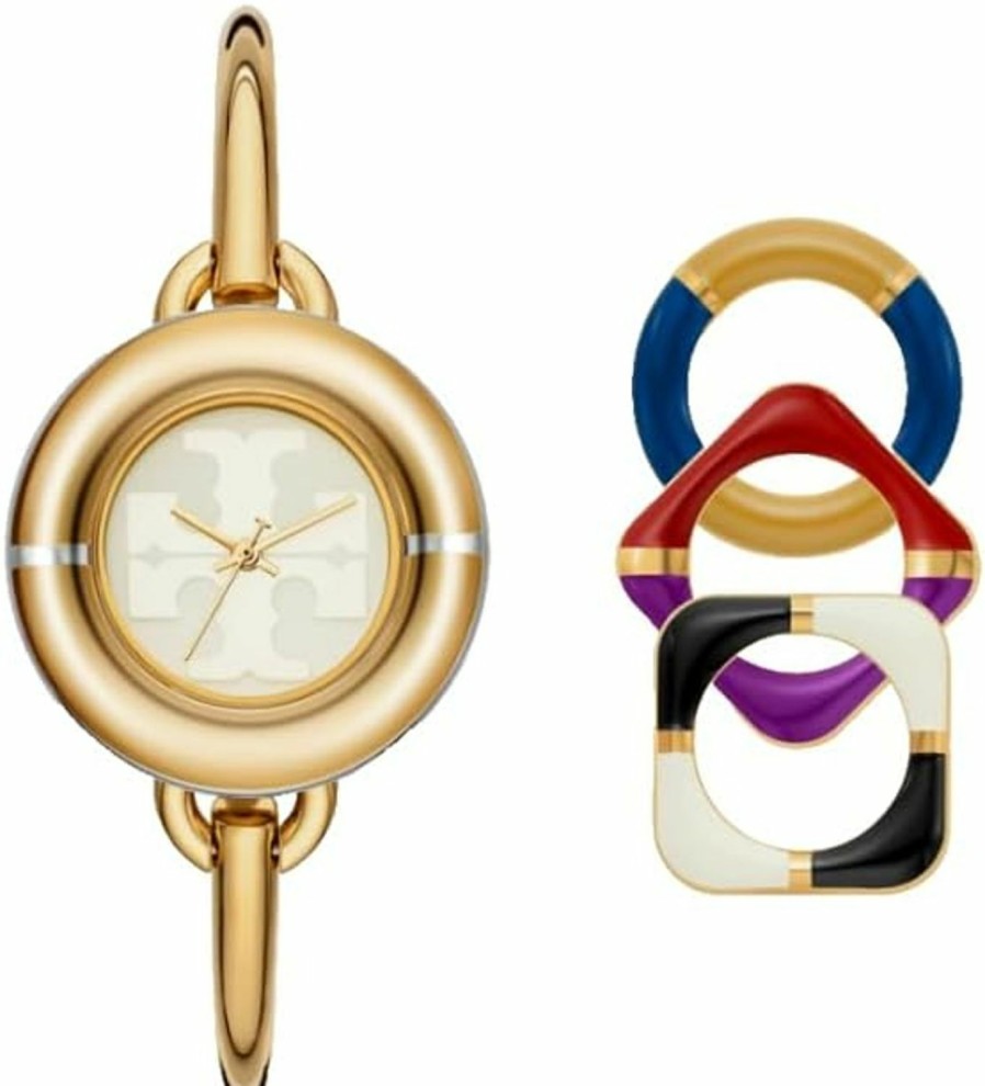 Tory Burch Tory Burch Miller Watch Gift Set, Multi-Color/Gold-Tone/Stainless Tbw6214 Hot