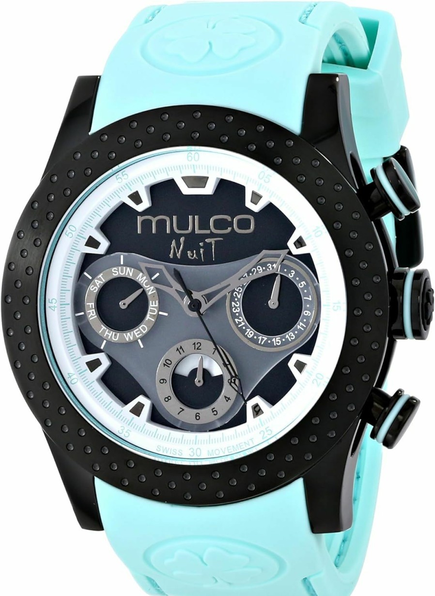 MULCO Mulco Uni Mw5-1962-443 Analog Display Swiss Quartz Blue Watch Clearance