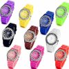 Lancardo Lancardo Wholesale Lots Of 10 Silicone Rubber Gel Jelly Women Wrist Watches For Halloween Christmas Wholesale