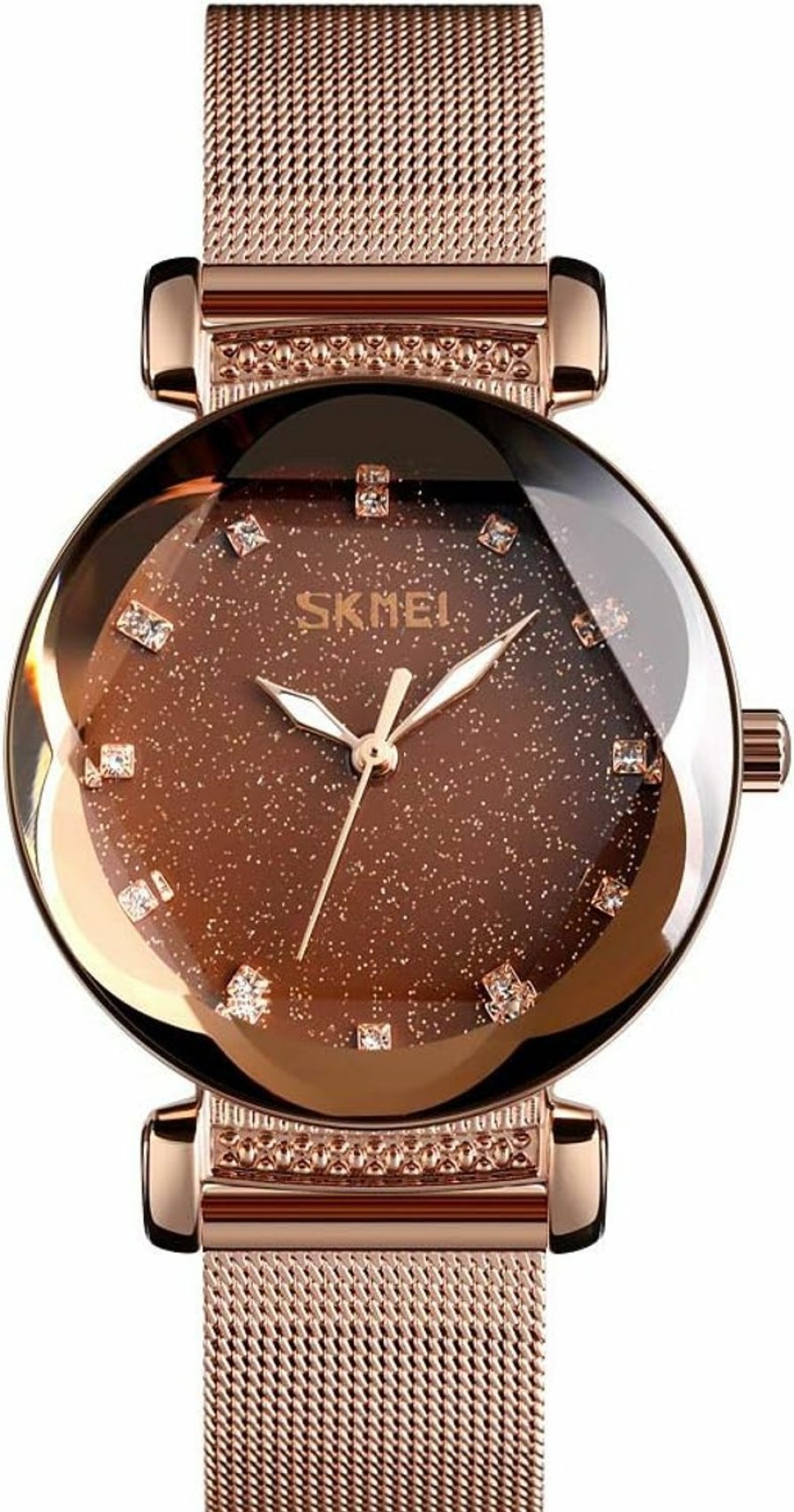 SKMEI Skmei Womens Fashion Watches, Starry Sky Dial Waterproof Casual Dress Analogue Quartz Stainless Steel Ladies Wristwatch Online