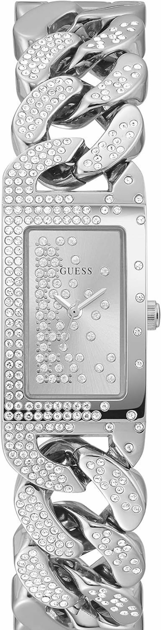 GUESS Guess Crystal Chain Watch Clearance