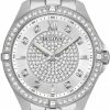 Bulova Bulova Ladies' Classic Crystal Stainless Steel 2-Hand Quartz Watch, Pave Dial Style: 96L236 New