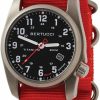 BERTUCCI Bertucci A-2T Solar Classic Watch | Black Dial With Expeditionary Orange Nylon Band | Matte Finish | Solar Powered | 200 M Water Resistance Wholesale