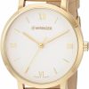 Wenger Wenger Women'S 01.1731.105 Metropolitan Donnissima Analog Display Swiss Quartz Beige Watch Hot