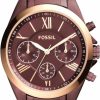 Fossil Fossil Women'S Modern Courier Stainless Steel Chronograph Dress Quartz Watch Best