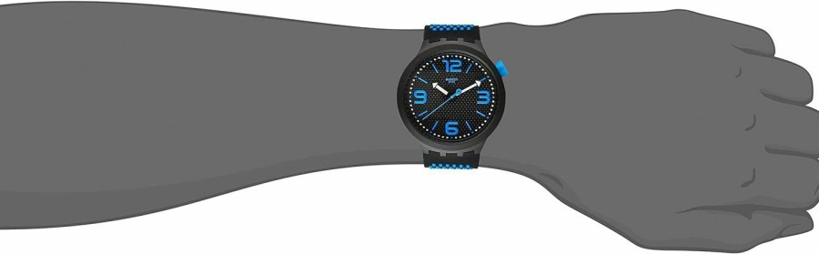 Swatch Swatch Big Bold Quartz Silicone Strap Clearance